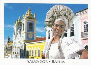 Postkard Salvador Bahia Brasil Salvador Col Br Coln 0386
