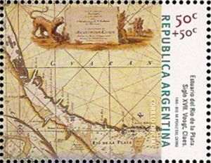 Pro Philately - Mouth of Rio de la Plata (17th century).
