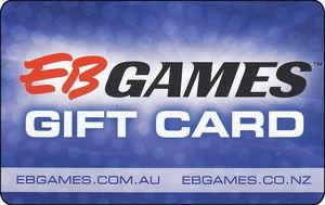 Gift Card: Logo on blue card (EB Games, Australia(EB Games ...
