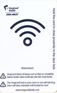 Hotel Card: VingCard Elsafe Assa Abloy (VingCard (Manufacturer),  ManufacturersCol:MNF-01041