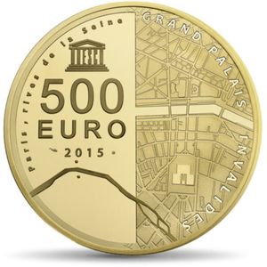 500 Euro (The Seine Banks. Invalides-Grand Palais)
