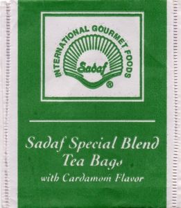 Teepudtsje Sadaf Special Blend Tea Bags With Cardamom Flavor Mat Sadaf Feriene Steaten Col Tb Us