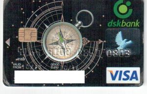 Bank Card: Dsk Bank Visa Different Compass Chip - 06/13 (DSK Bank ...