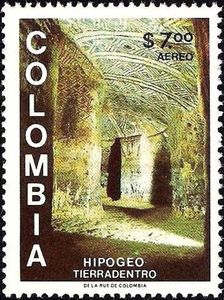 Grave chamber Tierradentro