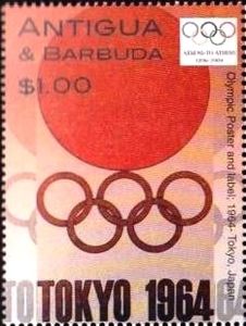 Poster for 1964 Tokyo Olympics