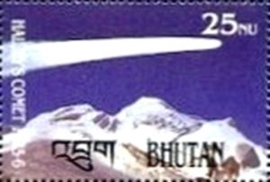 Comet over Himalayas