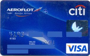 Citi. Aeroflot - Russian Airlines