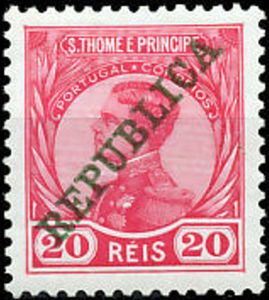 King Manuel II of Portugal (1889 - 1932) - REPUBLICA