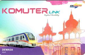 Transport Ticket Dewasa Adult Ktmb Keretapi Tanah Melayu Berhad Malaysia Ktm Komuter Col My Ktm K 003 02