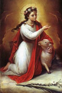 "Agnes Virgin and Martyr", Roma