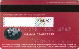 Bank Card Banque De La Poste Banque Assurances Bpost
