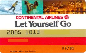 Continental Airlines Credit Card