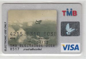 Bank Card Tmb (TMB Bank Public Company Limited, ThailandColTHVI0115