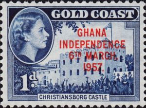 Christiansborg Castle - Overprint