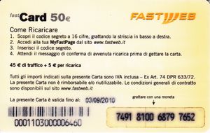 Fastcard 50 €