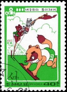 Scenes from the cartoon "A Badger's Height Measurement"