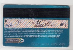 Bank Card: Barclaycard (Barclays Bank, United Kingdom of Great Britain ...