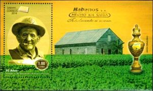 Alejandro Robaina and Cigar Box