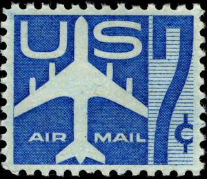 Silhouette of Jet Airliner