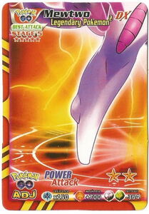 Game Card: Mewtwo Legendary Pokemon - 2 (Pokmon GoCol:PG-LEG-02