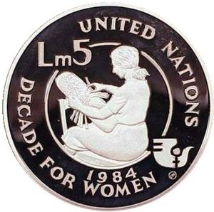 5 Liri (Decade for Women)