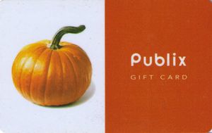 Gift Card: Pumpkin (Publix, United States of America(Publix) Col:US ...