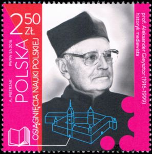 Prof. Aleksander Gieysztor, historian