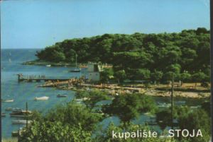 Pula. City bathing beach Stoja