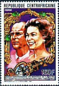 Queen Elizabeth II 40th wedding anniversary