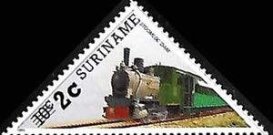 Steam Locomotive 'DAM' - Overprint