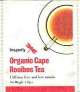 Cape Rooibos Tea Box Tea Bag: Organic Cape Rooibos Tea, bs barcode (Dragonfly, United ...