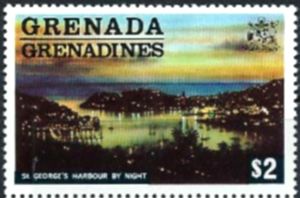 St George's harbour by night