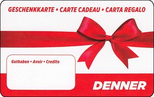 Gift Card: Denner (Denner, Switzerland(Denner) Col:CH-DEN-001