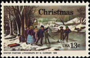 "Winter Pastime" (Nathaniel Currier)