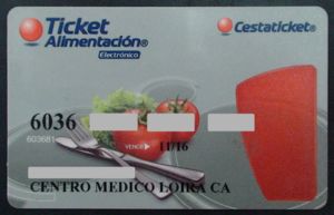 Ticket Alimentación Electrónico - Cestaticket