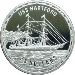 25 Dollars (USS Hartford)