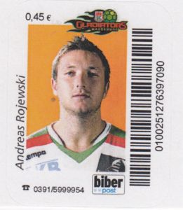 Марка: SC Magdeburg Gladiators Andreas Rojewski (Німеччина, Сучасні ...