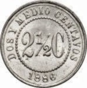 2½ Centavos
