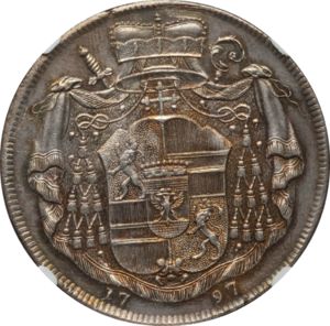 1 Thaler (Archbishop Hieronymus von Colloredo)