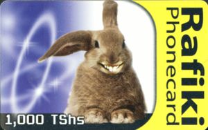 Phonecard: Sungura Mjanja (Tricky Hare) (Tanzania ...