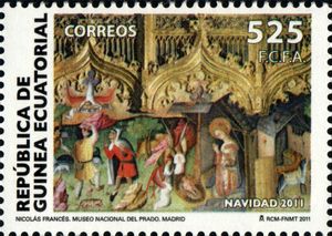 Adoración pastores. Nicolás Francés