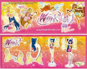 winx club kinder surprise