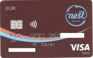 Bank Card Eur Fm Bank Pbp Sa Nest Bank Sa Poland Col Pl Vi