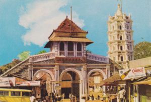 Goa. Shri Mahalsa Temple in Mardol