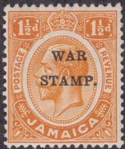 Overprinted "WAR STAMP."