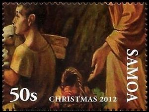 Adoration of the Shepherds (detail)