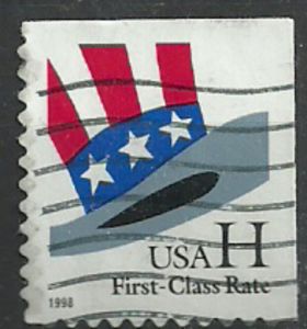 "H" Uncle Sam's Hat