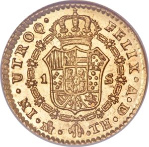 1 Escudo (CAROLVS IV)