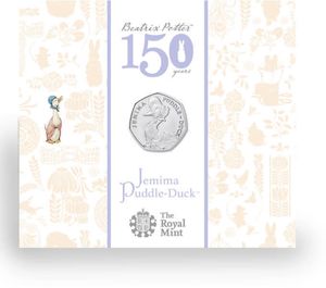 50 Pence (Jemima Puddle - Duck)