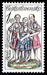 "Three Girl Singers" by Ignac Bizmayer